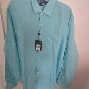 Nwt ralph lauren long sleeve dress shirt
